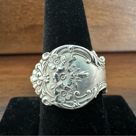 Hand Crafted Jewelry - STERLING “C” Spoon Ring
